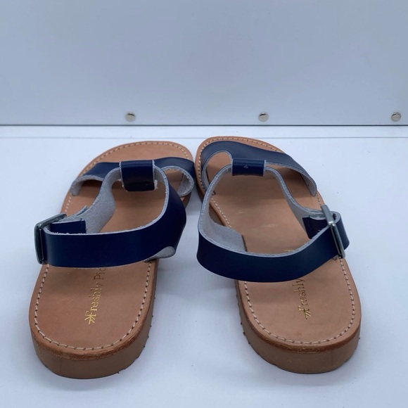 Freshly Picked Malibu Navy Sandals Size 12 - Picture 6 of 7